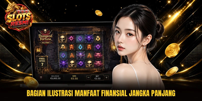 Bagian ilustrasi manfaat finansial jangka panjang